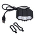 Bicycle Light 3LED High Brightness Mountain Bike Front Light USB Powered Bike Headlight for Night Riding