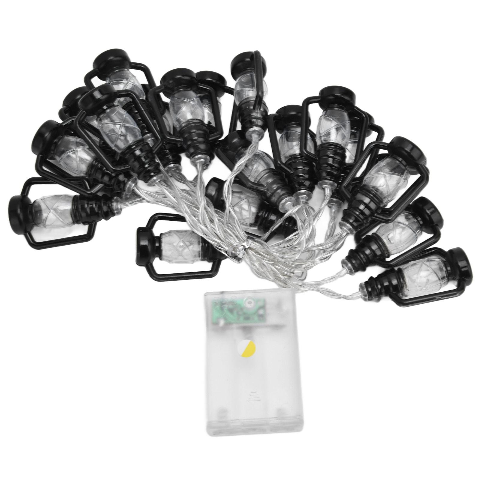 20LED String Light 9.8ft Warm Retro Halloween Kerosene String Light for Garden Home Festival Decoration