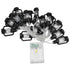 20LED String Light 9.8ft Warm Retro Halloween Kerosene String Light for Garden Home Festival Decoration