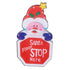 LED Christmas Decoration Light Santa Claus Lighted Window Decoration Battery Powered with Suction Cup for Christmas Decoration