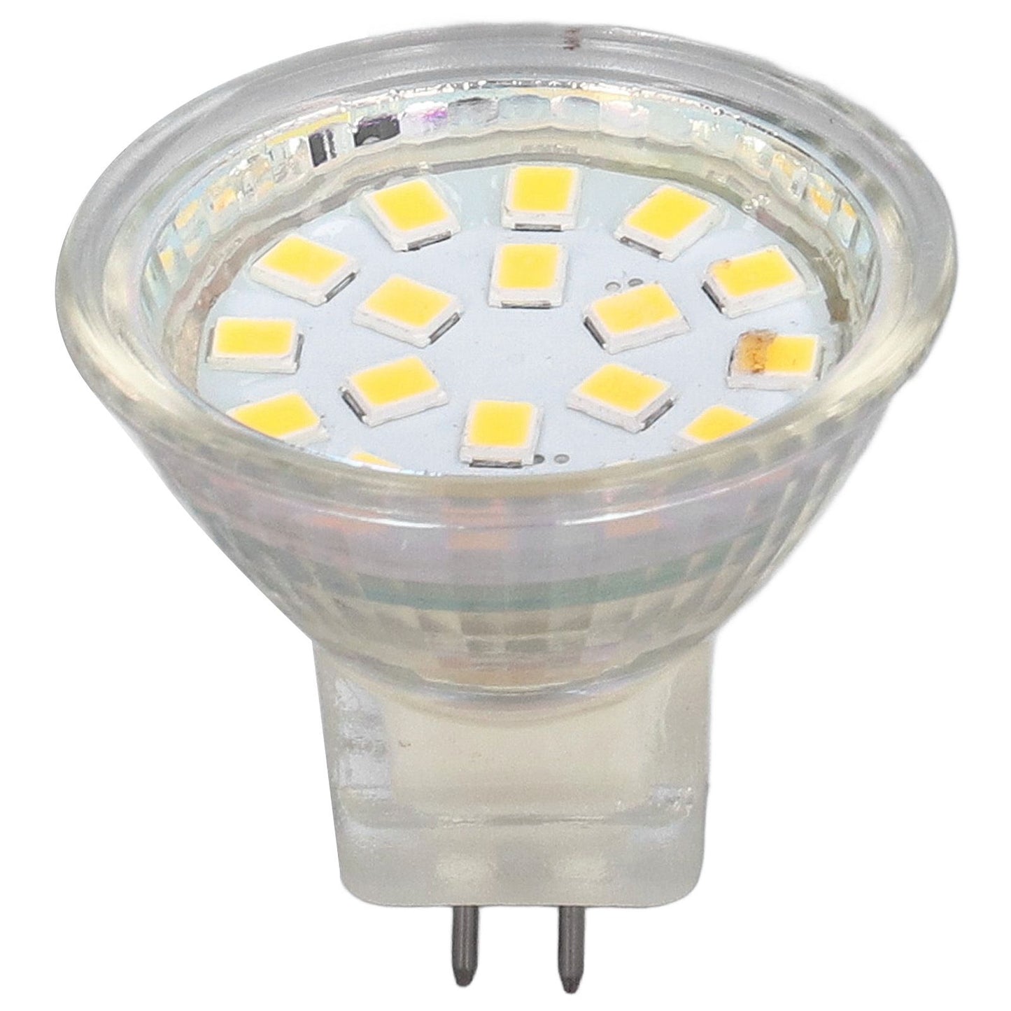 4PCS 18LED MR11 Light Bulb 3W 300LM Double Pin Base Landscape Spot Light Bulb for Living RoomCold White