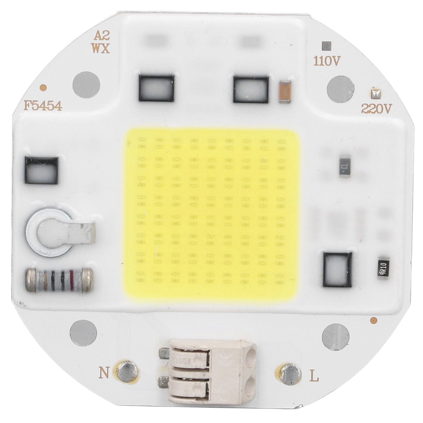 COB Lamp Bead High Power LED Chip High Brightness Drive Free for DIY Lamp Floodlight Indoor Lighting 220V70W Cold White 5800K-6500K