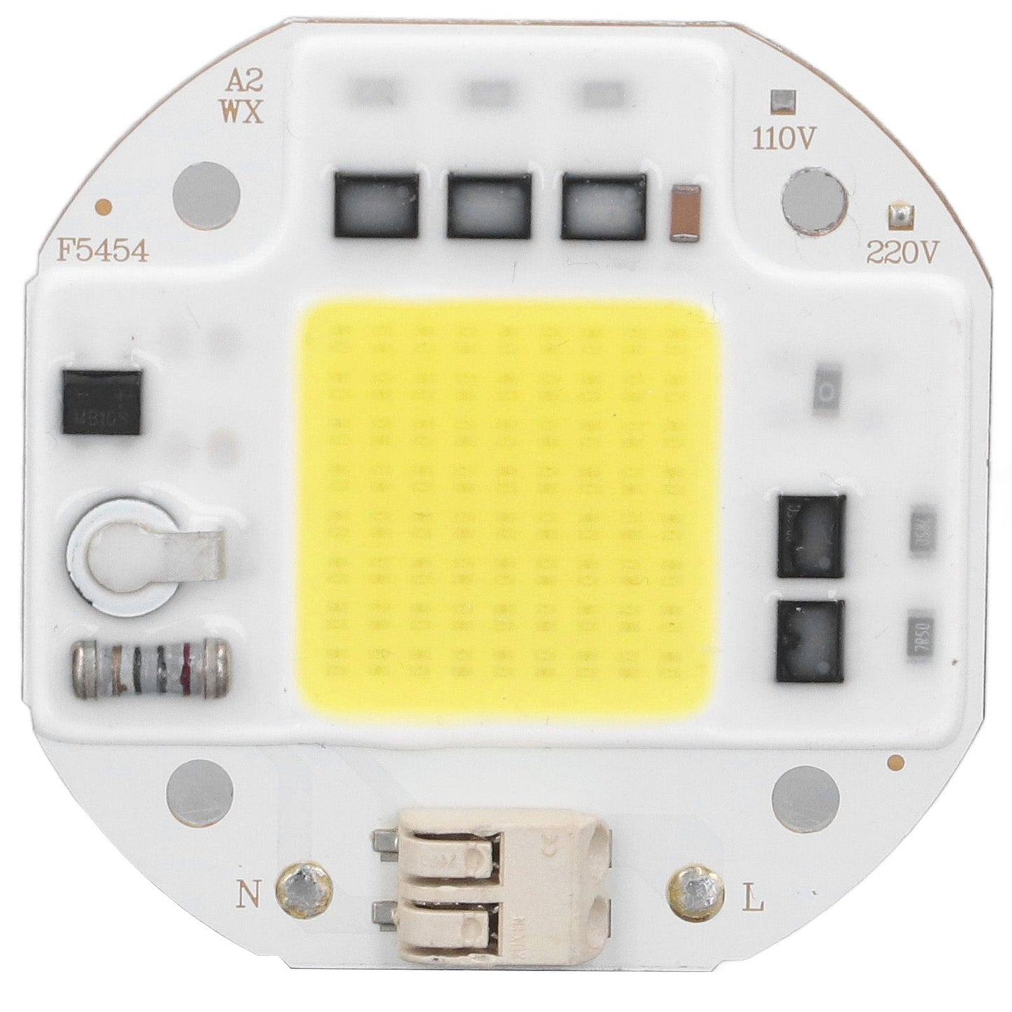 COB Lamp Bead High Power LED Chip High Brightness Drive Free for DIY Lamp Floodlight Indoor Lighting 220V100W Cold White 5800K-6500K