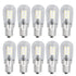 10PCS LED E12 Light Bulb Glass Small Ceiling Lamp Bulb 500LM Wall Lamp Bulb for Bedroom Office 220V