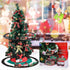 Christmas Train Set with Sounds and Lights Electric Rail Car Toy Mini Train Toy Set for Christmas and Home Decoration