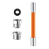 Universal Extension Tube with Connector 360° Free Bending Faucet Extender for Bathroom Sink Faucet for Kitchen and Bathroom