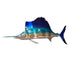 Metal Art Sailfish Sea Turtle Jellyfish Interior Decoration Crafts Wall Hanging Mount Decoration Home Decor Gift