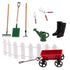 9pcs Miniature Dollhouse Set 1:12 Mini Garden Tools for Dollhouse Garden Miniature Decoration