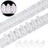 Curtain Tape Curtain Accessory Reusable Curtain Ruffle Tape Curtain Drawstring Belt Set for Pleated Curtain Head