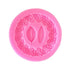 Rose Wreath with Leaves Fondant Mold DIY Silicone Molds for Wedding Valentine Party Baking Decoration