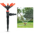 Garden Sprinkler 360°Automatic Rotating Lawn Sprinklers Water Sprinkler for Lawn Yard Garden Watering System