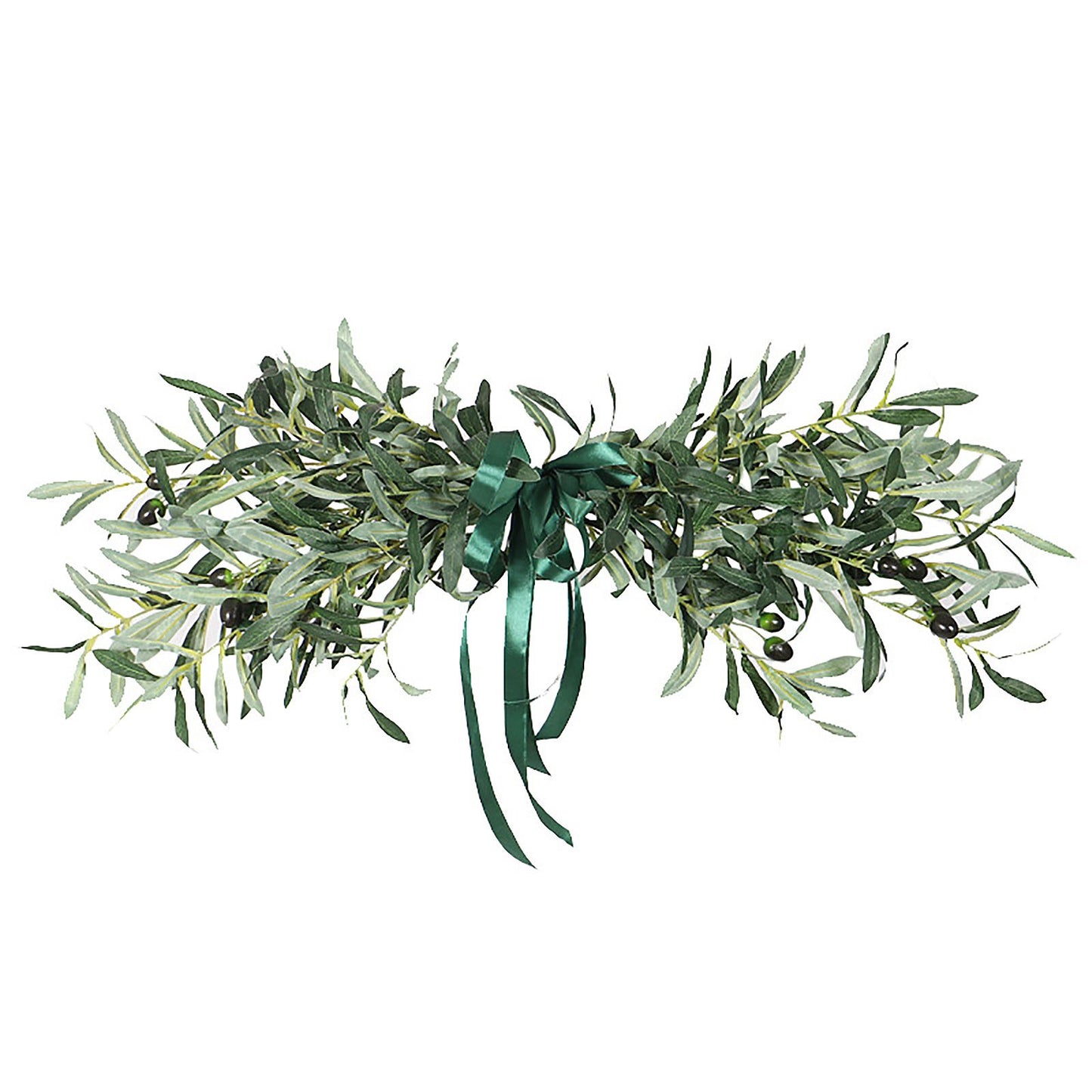 Simulation Olive Lintel Wreath Wall Hanging Lintel Garland Wedding Home Decoration