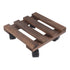 Wheeled Flower Pot Tray Base Roller Universal Wheel Movable Large Carrier Rectangular Thickened Chassis