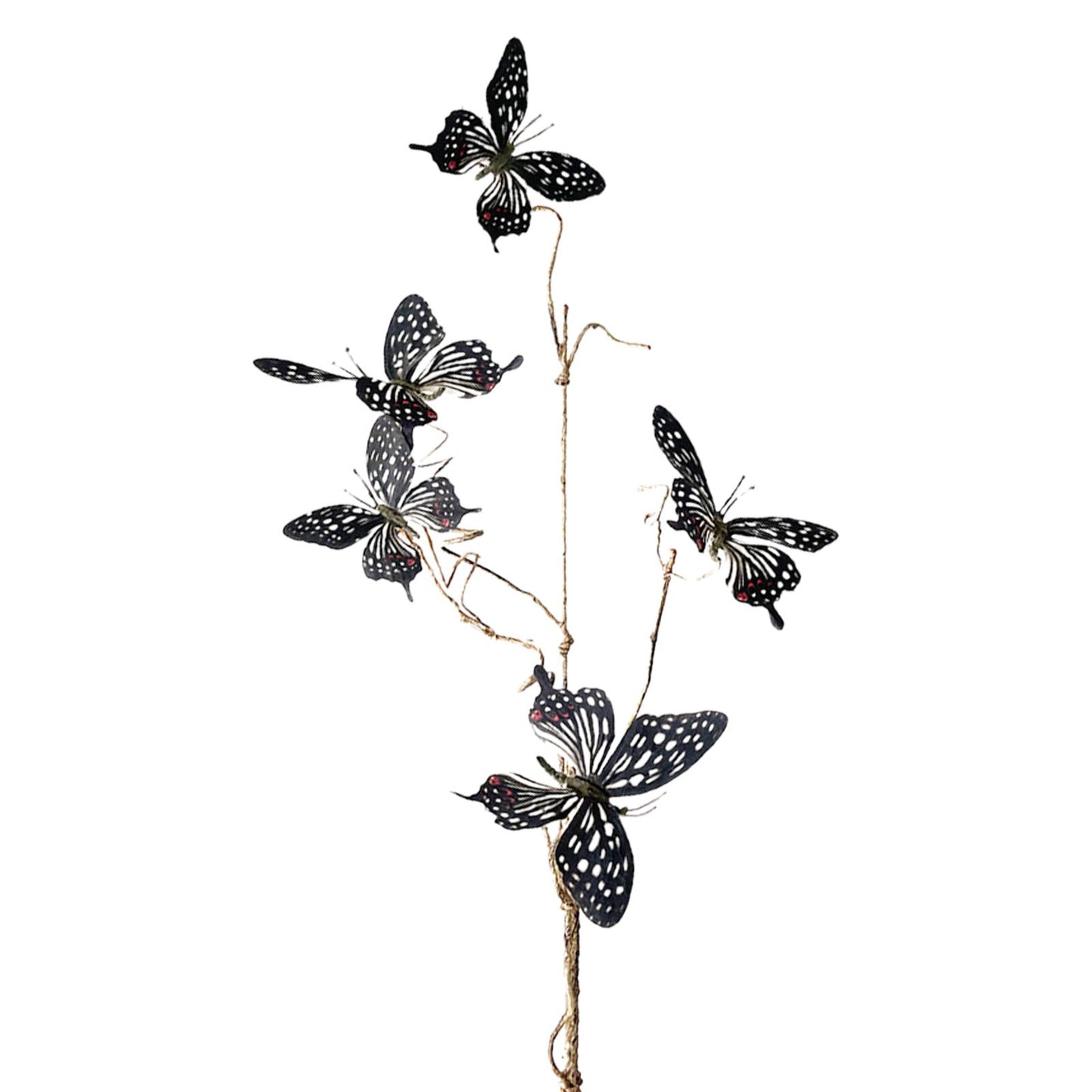 Artificial Branch Lifelike DIY 3D Stakes Decor for Home Garden Party Wedding