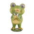 Garden Patio Fence Solar Lights Scare Frog Resin Decorative Ornaments