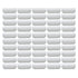 50PCS 10cm Greenhouse Film Clamp Heat Resistant Tube Clip Gardening Frame Pipe Clip for GardenWhite