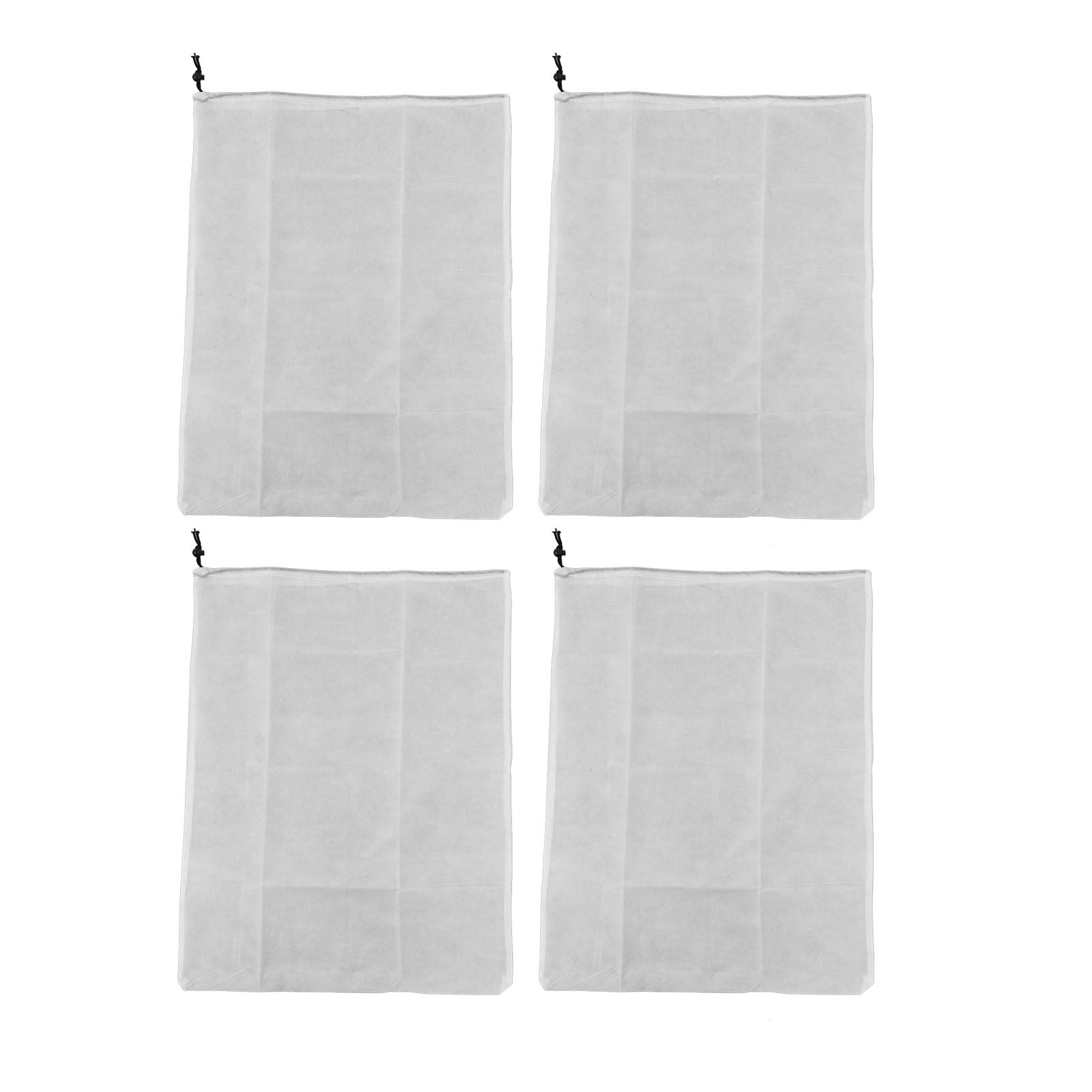 4pcs Plant Covers Reusable Winter Frost Protection Bag with Drawstring for Plants Oudoor