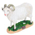 Sheep Statue Cute Vivid Rustic Waterproof Resin Sheep Figurine for Home Yard Garden Office Decoration
