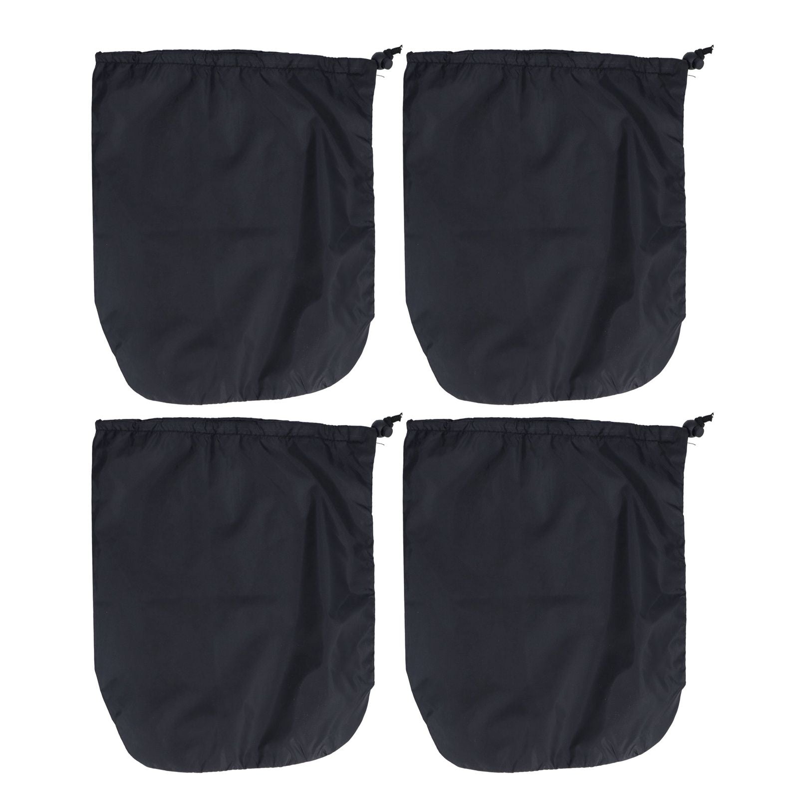 4PCS Car Rearview Mirror Protective Cover 190T Polyester Taffeta Faucet Frost Guard CoverBlack