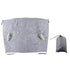 Windshield Cover Waterproof Snowproof Large Coverage Area Universal Windshield Protector with Reflective StripsGrey