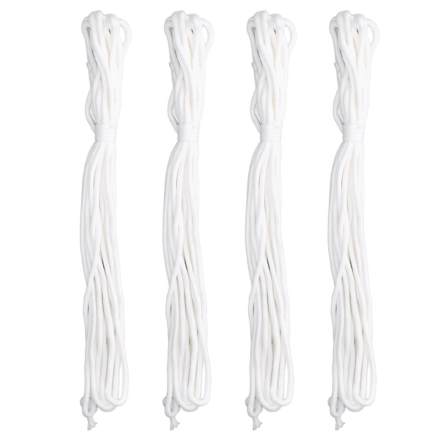 4Pcs Self Watering Cotton Rope Wick Cord Hydroponic Wicking Cord for Indoor Outdoor Potted Plant