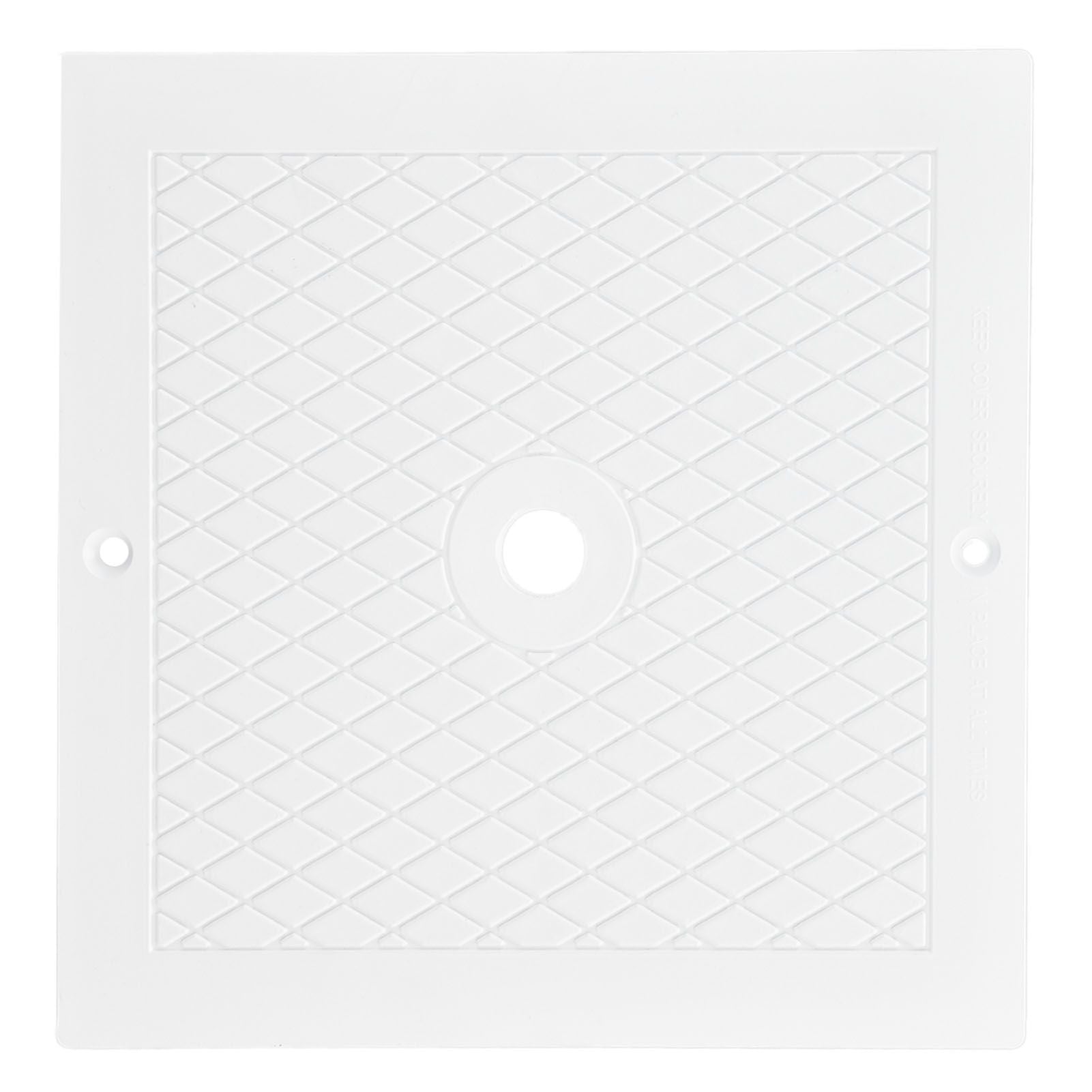 Swimming Pool Skimmer Lid High Reliability Effective Filtration Easy to Install Quadrate Skimmer Cover for Pool SPA