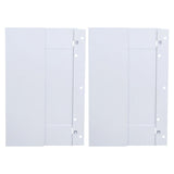 2pcs Skimmer Assembly Plastic Replacement Swimming Pool Gate Weir Baffle for PENTAIR