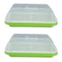 Sprouting Tray Transparent Lid Dense Small Holes Fine Workmanship Plastic Material Seed Sprouter