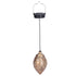 1.2V 0.5W Solar Wrought Iron Hollow Projection Lamp Outdoor Rainproof Solar Water Drop Chandelier