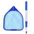Pool Skimmer Net Quick Cleaning Three Section Telescopic Rod Pool Cleaning Tools for Hot Tubs Spas Fountains