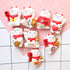 Lucky Cat Ornament Waving Arm Fortune Cat PVC Animal Figurine for Home Decoration 8Pcs in Set 8Pcs in 1 Set