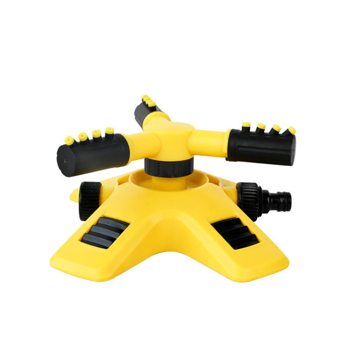 360 Degrees Automatic Rotating Sprinkler Three Prong Irrigation Lawn Sprinkler Garden Sprinkler Watering Device Only Rotating Sprinkler