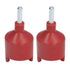 2pcs Electric Fence Insulator Mounting Sleeve Plastic Electronic Fence Installation Tools for Farm
