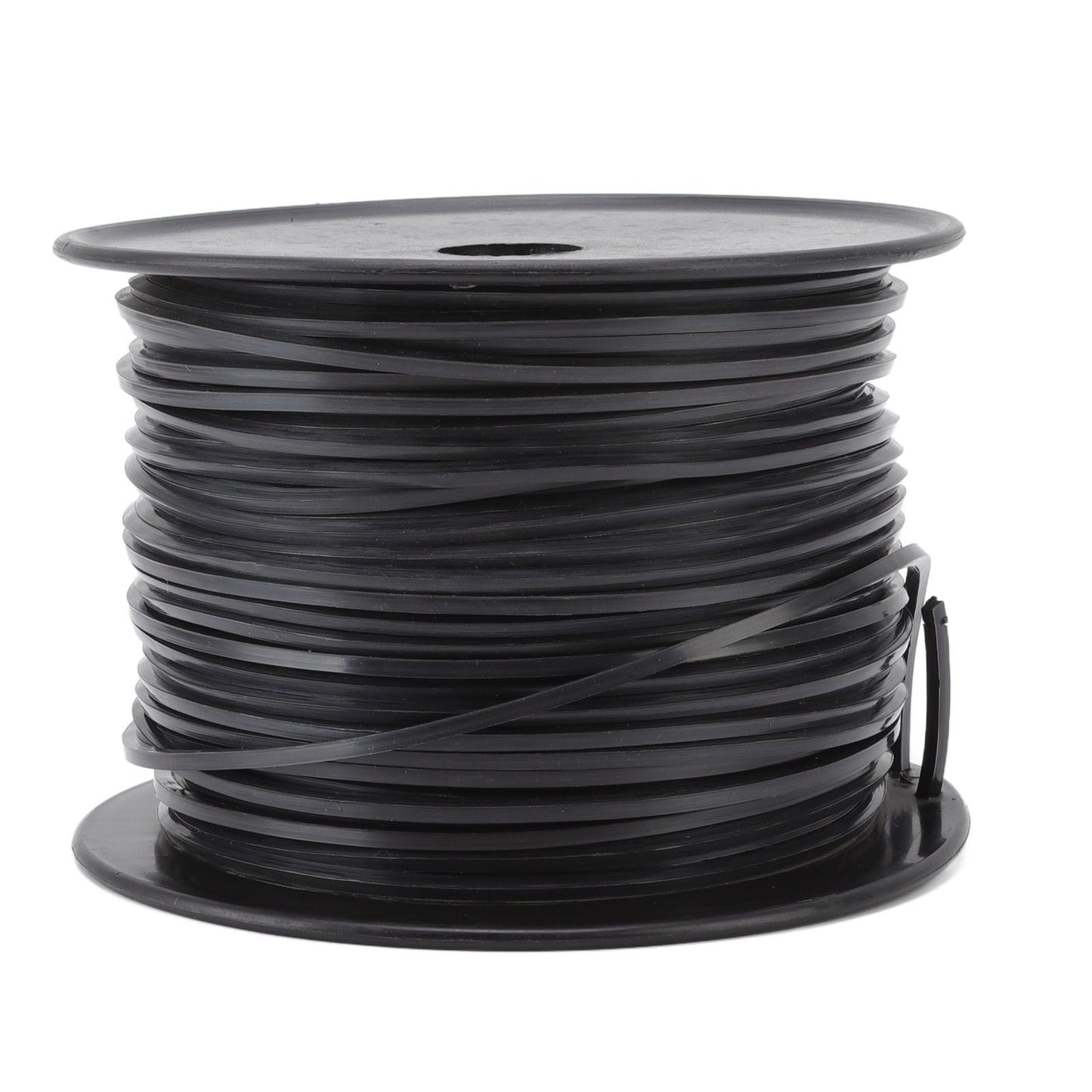 3.3mm/0.13in Square String Trimmer Line High Efficiency Nylon Black Grass Trimmer Line Replacement for Husqvarna 100m/328.1ft