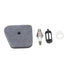 Air Filter Kit Wear Ressistance Stability Excellent Perfornmance Spark Plug Fuel Filter Primer Bulb Kit for Stihl FS90