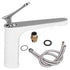 G1/2 Single Handle Basin Mixer Tap with Metal Handle Durable Solid Brass Bathroom Faucet