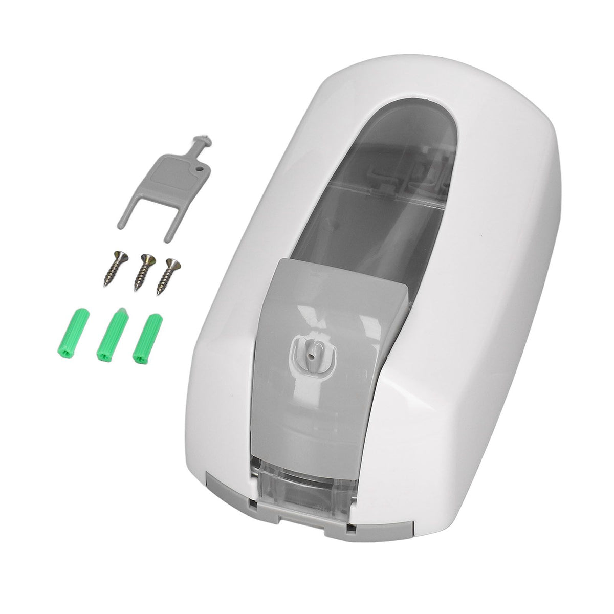 Soap Dispenser 1000ml Large Hand Press Mode Space Saving Economical Manual Shampoo Dispenser