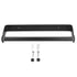 32cm Toilet Paper Holder Wall Mounted Toilet Tissue Roll Holders for Bathroom Kitchen Matte Black