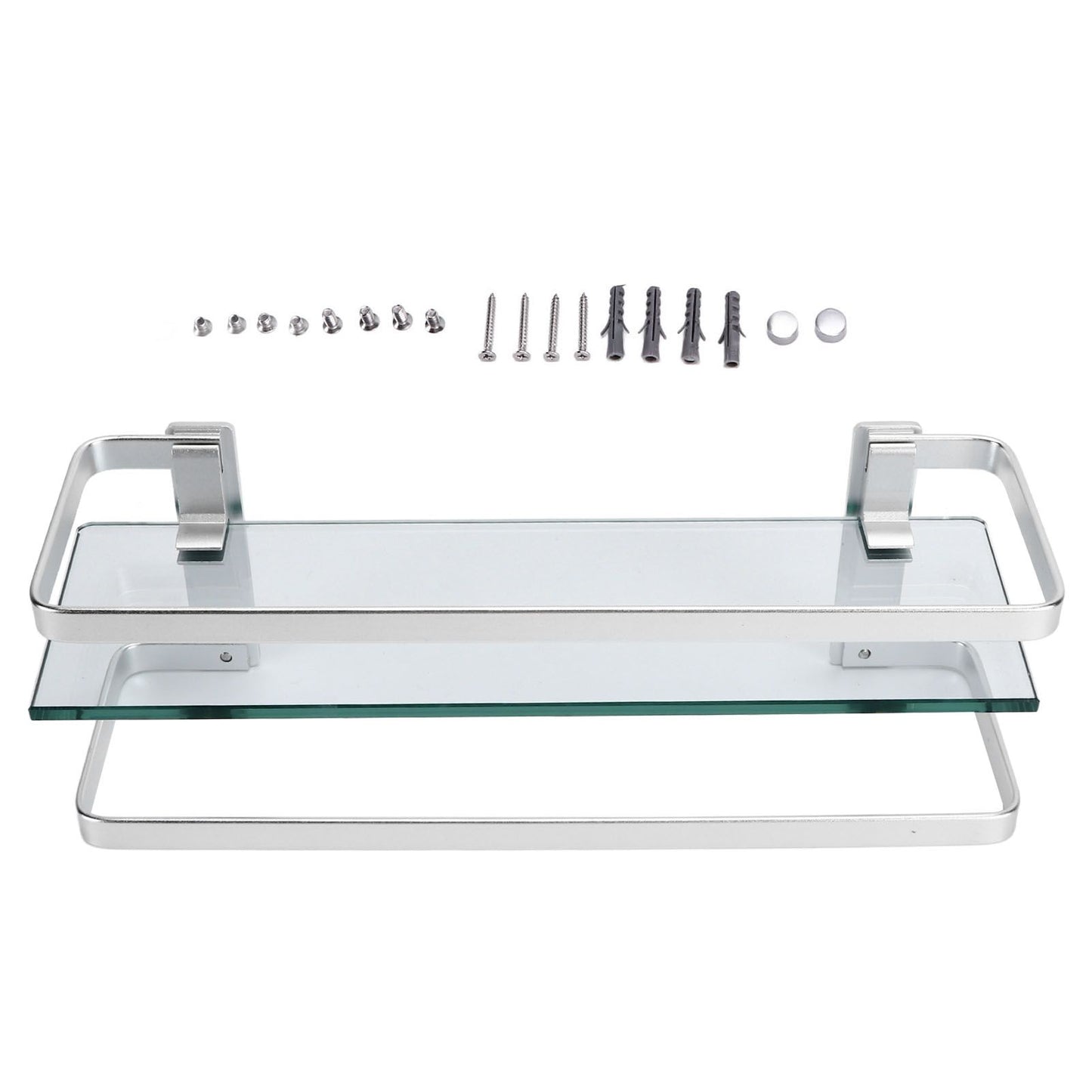 Bathroom Shelf Exquisite Convenient Bathroom Wall Organizer with Installation Accessories for Bathroom Kitchen Bedroom