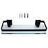 Bathroom Rack Thickened Durable Large Storage Space Strong Load Bearing Capacity Single Layer Black Shelf