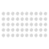 50Pcs Shower Drain Hair Catcher Fiberglass Practical Convenient Dense Mesh Shower Hair Catcher9cm Diameter, 3mm Mesh