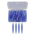 60Pcs Interdental Brush Practical Slim Braces Cleaner with PP Handle for Adults Children Orthodontic Care Blue