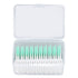 Interdental Brush Disposable Soft Dental Cleaning Floss Toothpicks for Oral Care Adults Children 160pcs Green