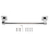 Towel Bar Simple Modern Stainless Steel Rustproof Scratch Resistant Retractable Towel Rack Kitchen Bathroom Hardware