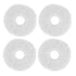 4pcs Sweeper Mop Pad Fiber Cleaning Mop Cloth Replacement for DEEBOT X1 Sweeping Robot