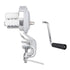 Manual Macaroni Maker Aluminium Alloy Silver Portable Hand Cranking Noodles Pressing Machine for Kitchen Restaurant
