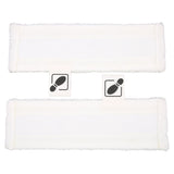 2PCS Steam Cleaner Pads Appliable for Karcher SC1 SC2 SC3 SC4 SC5 Replacement Pads for Floor Steam Cleaner