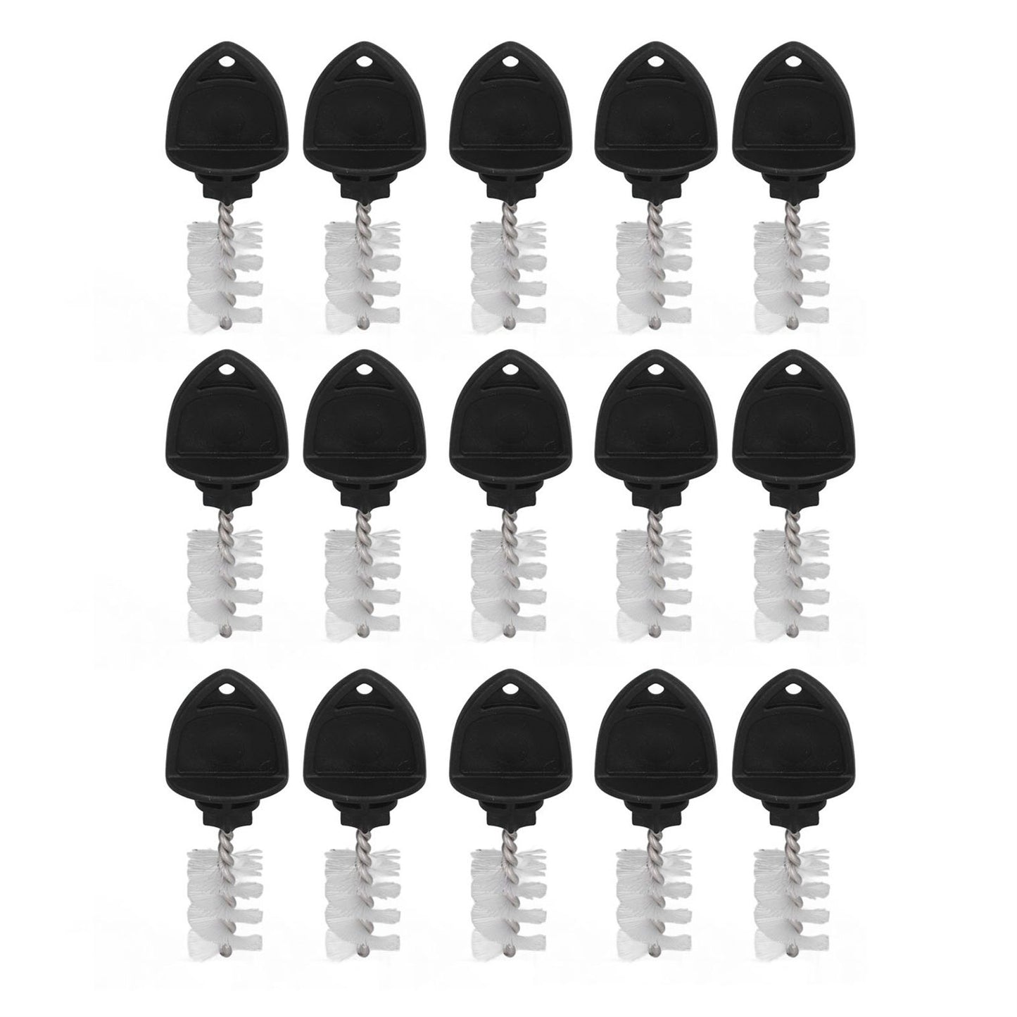 15Pcs Beer Tap Plug Brush 304 Stainless Steel ABS Beer Faucet Tap Cleaning Brush Plug For Kitchen Bar