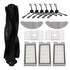 Robot Vacuum Cleaner Accessory Brush Dust Bag Cleaning Cloth Set Kit for EVE PLUS