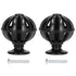 2Set Cabinet Knob Birdcage Hollow Closet Drawer Knob Zinc Alloy Wardrobe Knob for Home Decoration366 Birdcage Black